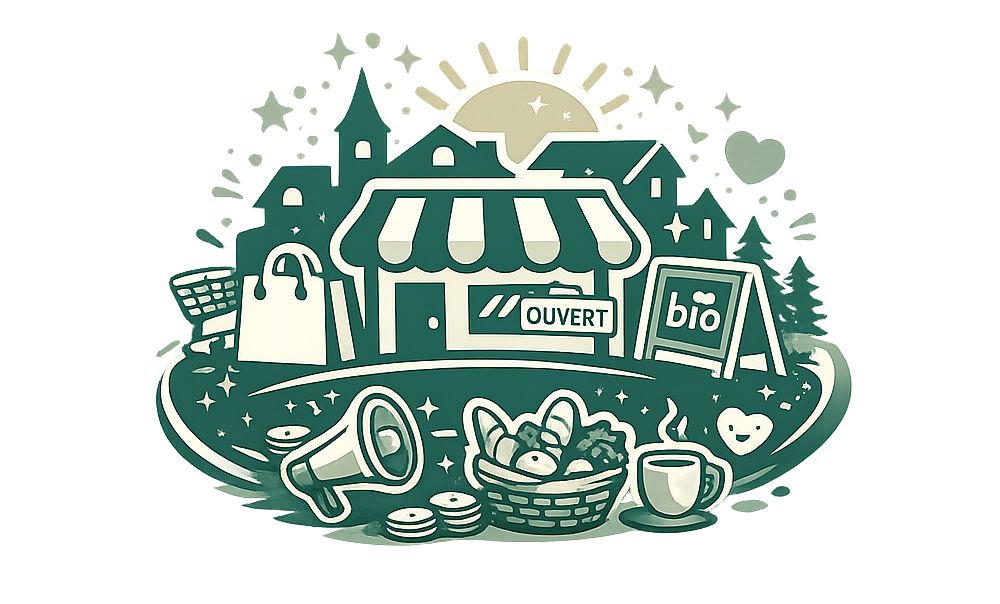 Illustration module commerces et vie locale