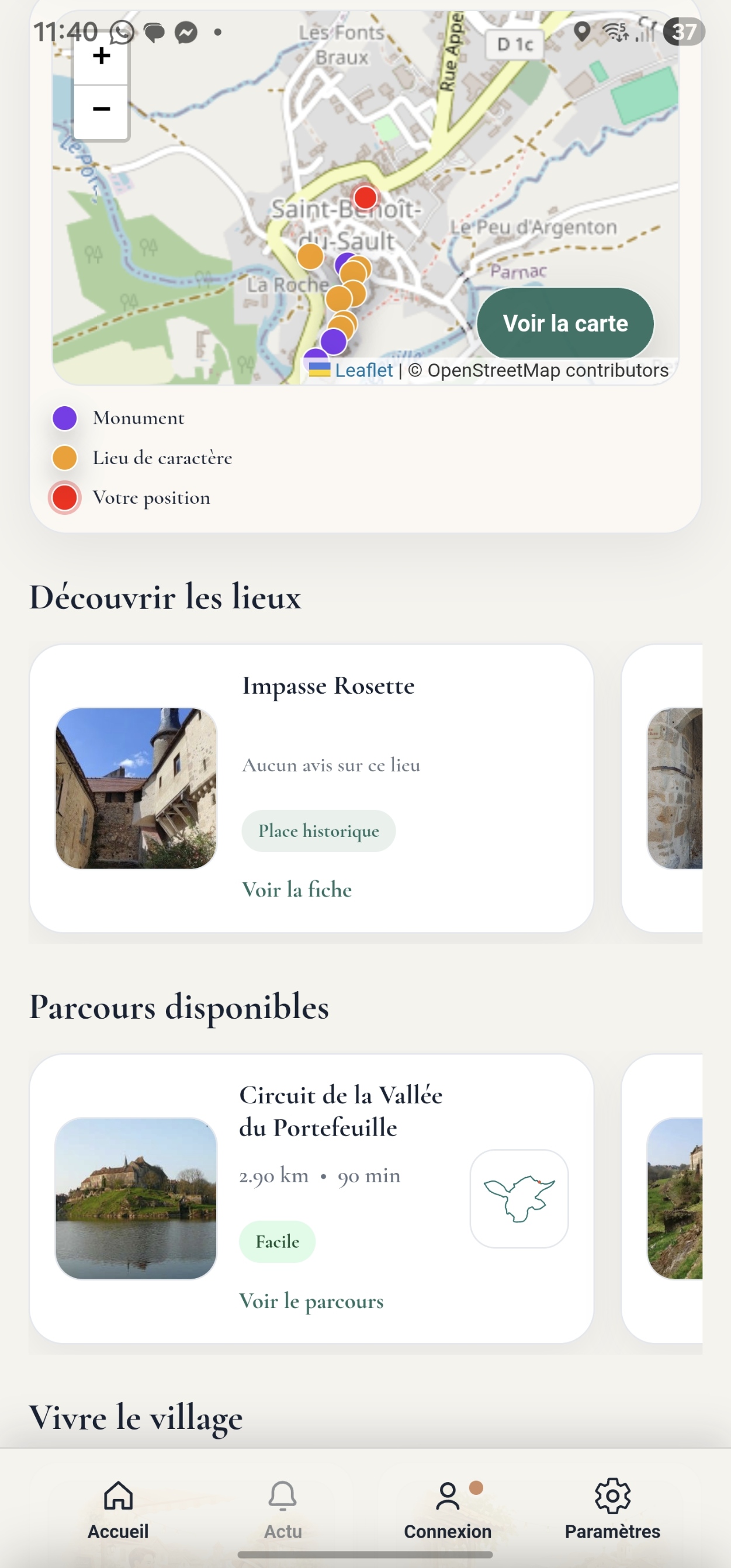 Aperçu smartphone NexusVillage